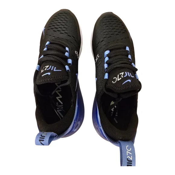 Nike Air Max 270 Women’s Size 6.5 Black Royal Pulse AH6789-015 Running Shoes - Picture 8 of 12